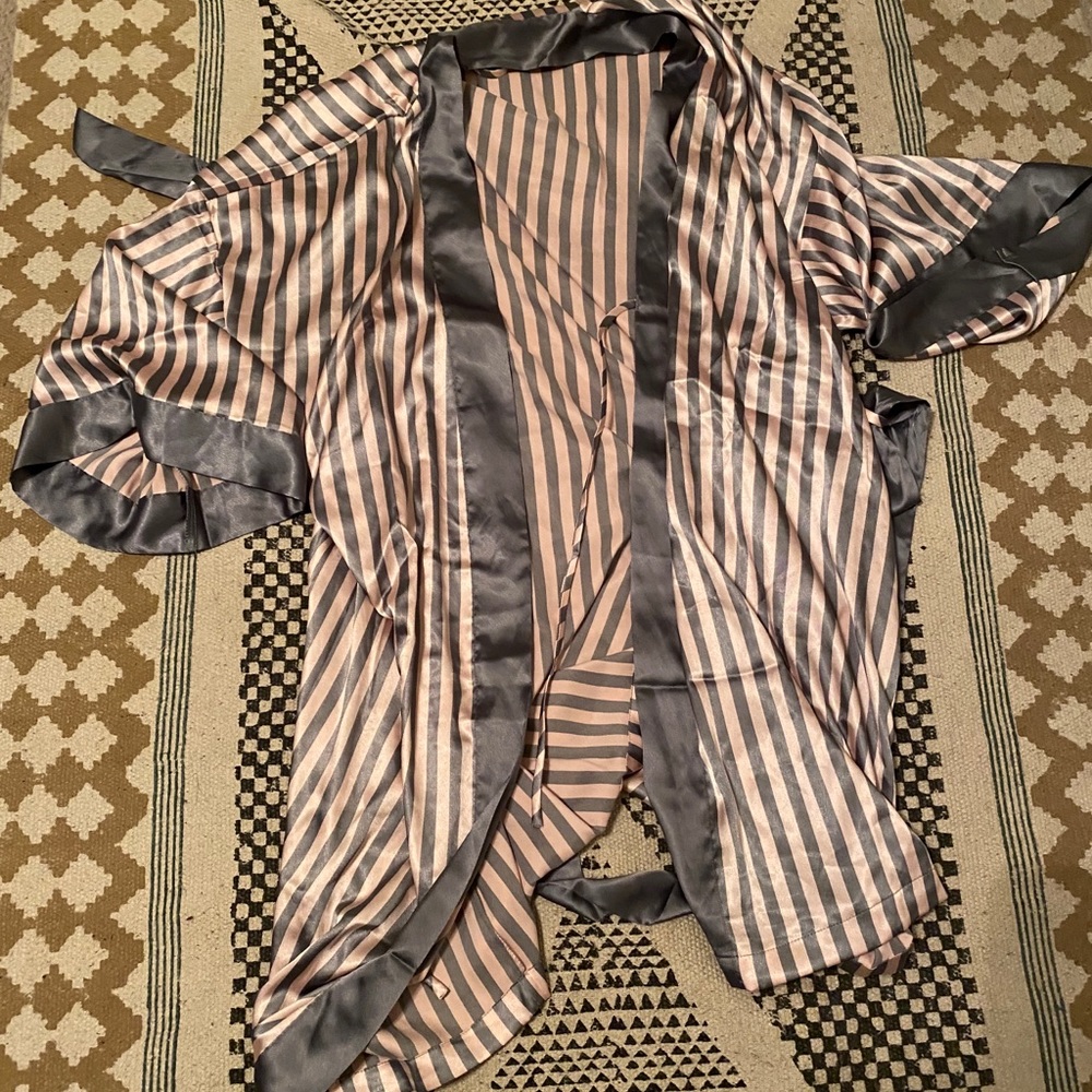 NEW IN THE BAG VS satin robe
